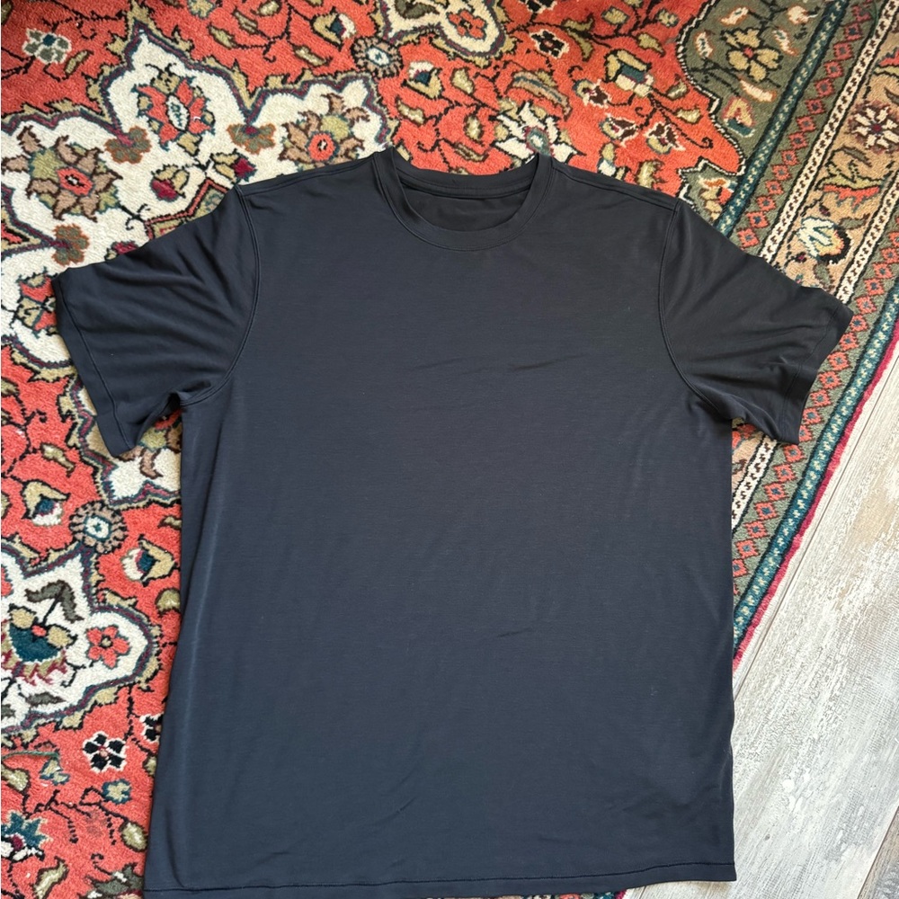 Lululemon Jersey Training Short-Sleeve Shirt Women’s Size 8 Black